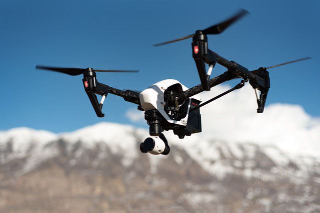 To fly a drone top